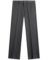 Maison Margiela - Mm6 Tailored Wool Blend Trouser - Lyst