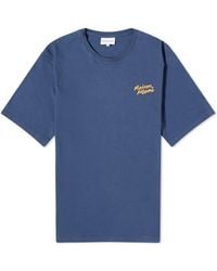 Maison Kitsuné - Handwriting Regular T-Shirt - Lyst
