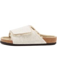 Birkenstock - Solana Felt Shearling - Lyst