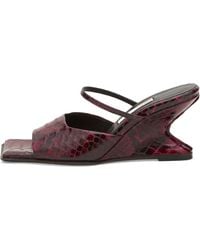 Miista - Egle Snake Sandals - Lyst