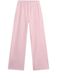 Skims - Cotton Fleece Classic Straight Leg Pants - Lyst
