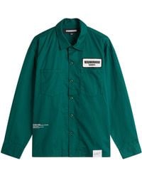 Neighborhood Classic Work Shirt in Black for Men | Lyst