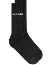 Jacquemus - Logo Socks - Lyst