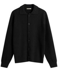 AURALEE - Rib Knit Cardigan - Lyst
