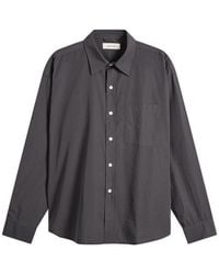 mfpen - Micro Check Poplin Executive Shirt - Lyst