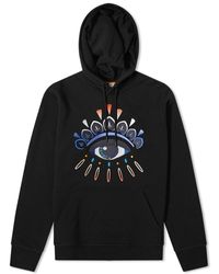 KENZO Gradient Eye Hoodie - Black