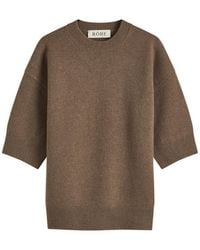 Rohe - Compact Knit Short Sleeve Top - Lyst