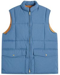 Beams Plus - Nylon Oxford Down Vest - Lyst