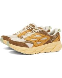 Hoka One One - Clifton L Suede Tp Sneakers - Lyst