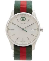 Gucci - G-Timeless 38Mm Web Watch - Lyst