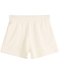 Anine Bing - Kam Framed Monogram Shorts - Lyst