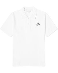 Maison Kitsuné - Handwriting Comfort Polo Shirt - Lyst