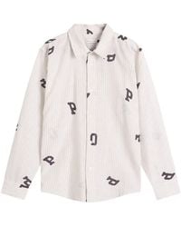 Pop Trading Co. - Letters Striped Pop Shirt - Lyst