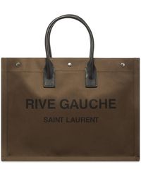 Saint Laurent Rive Gauche Tote Bag - Green