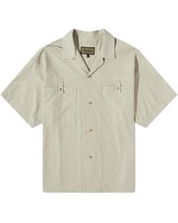 Uniform Bridge - Two Pocket Open Collar Short Sleeve Shirt - Lyst