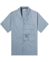 C.P. Company - Metropolis Gabardine S/S Shirt - Lyst