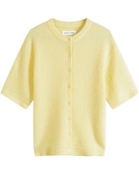 Samsøe & Samsøe - Saanouria Short Sleeve Cardigan - Lyst