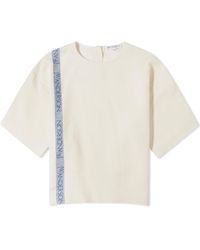 JW Anderson - Boxy T-Shirt With Logo - Lyst