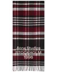 Acne Studios - Venus Check Scarf - Lyst