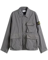 Stone Island - Crinkle Reps Jacket - Lyst