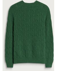 Barbour - Scottish Made Cable Crew - Lyst