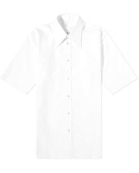 Maison Margiela - Short Sleeve Poplin Shirt - Lyst