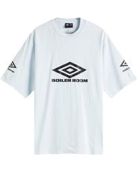 BOILER ROOM - X Umbro Washed T-Shirt - Lyst