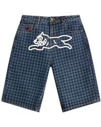 ICECREAM - Houndstooth Running Dog Jorts - Lyst