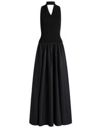 St. Agni - Knit Halter Backless Dress - Lyst