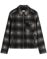 Moncler - Check Shirt Jacket - Lyst