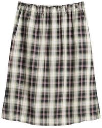 Acne Studios - Izetta Check Flannel Skirt - Lyst