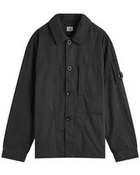 C.P. Company - Diagonal Flatt Nylon Overshirt - Lyst
