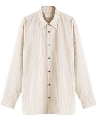 Dries Van Noten - Croom Stripe Long Sleeve Shirt - Lyst