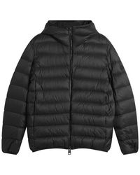 Moncler Dark Fetuque Giubbotto Lightweight Jacket in Blue for Men