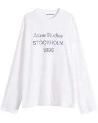 Acne Studios - Edden 1996 G Long Sleeve T-Shirt - Lyst