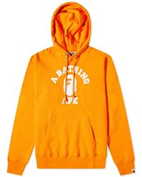 A Bathing Ape - College Pullover Hoody - Lyst