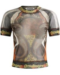 OTTOLINGER - Mesh T-Shirt - Lyst