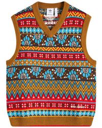 adidas - X Wales Bonner Knitted Vest - Lyst