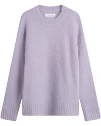 Samsøe & Samsøe - Sajeanne Hairy Knit Sweater - Lyst