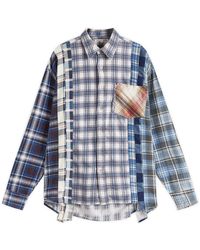 Needles - Rebuild 7 Cuts Flannel Shirt - Lyst