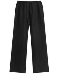 Deiji Studios - Double Waist Linen Pants - Lyst