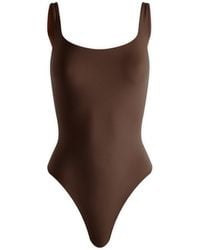 Skims - Fits Everybody Square Neck Bodysuit - Lyst