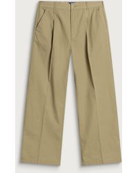 Larriet - Onder Pleated Ripstop Trousers - Lyst