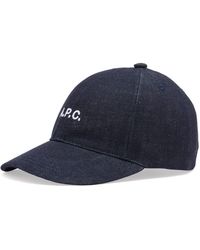 A.P.C. - Charlie Logo Cap - Lyst