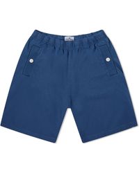 Stone Island - Marina Garment Dyed Sweat Shorts - Lyst
