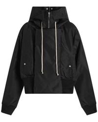 Rick Owens - Cropped Alice Parka Jacket - Lyst