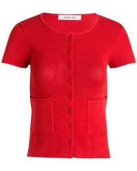 Peachy Den - Marie Knit Polo Top - Lyst