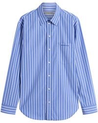 Balenciaga - Stripe Regular Fit Shirt - Lyst