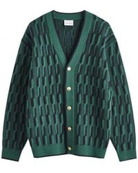 Drole de Monsieur - Geometric Cardigan - Lyst