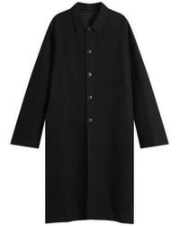 Rick Owens - Buttoned Brad Coat - Lyst